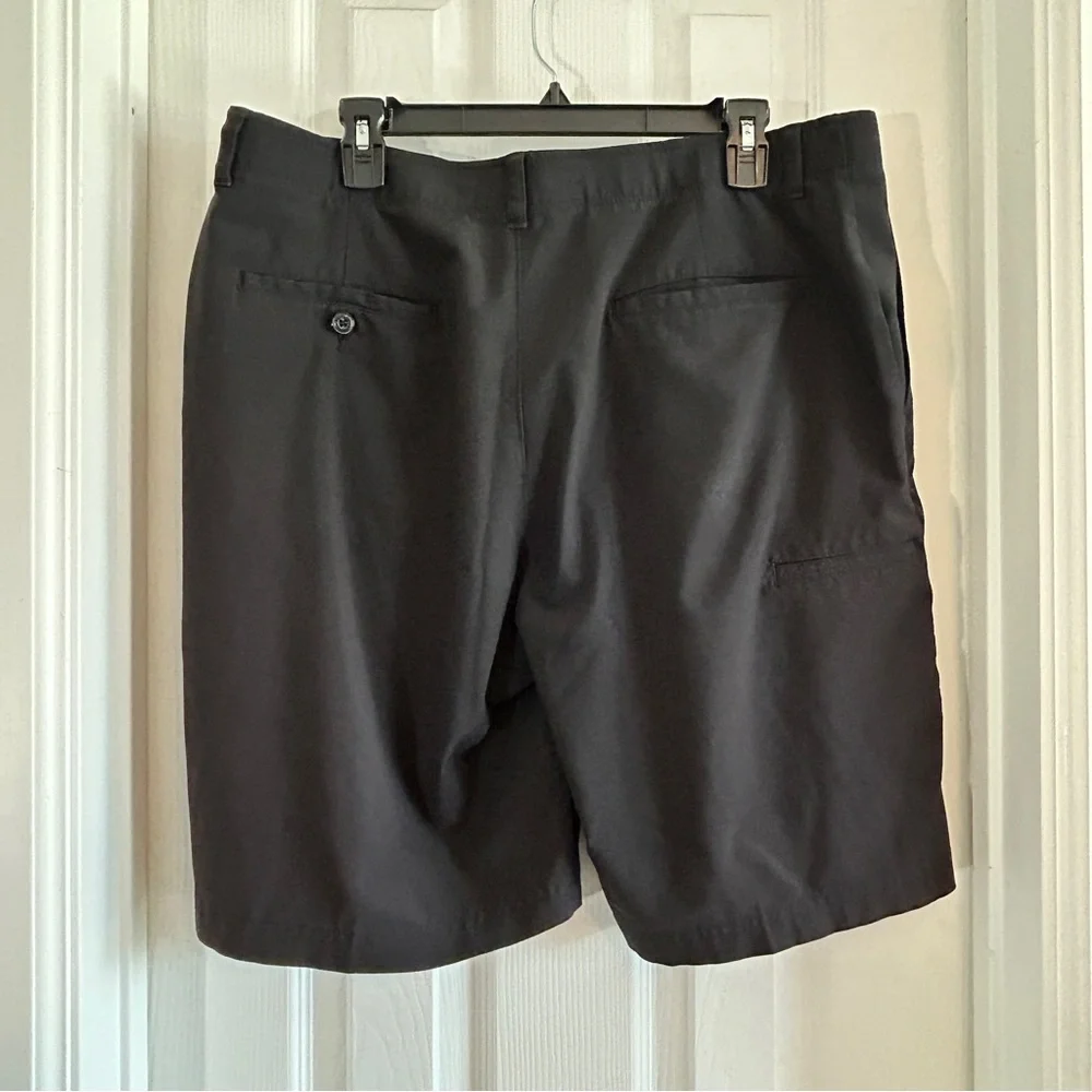 Classic‎ Black Flat Front Men's Golf Shorts, PGA Tour